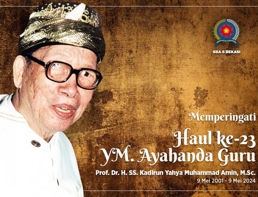SBA YMAG Mengenal Prof. Dr. H. Sayyidi Syaikh Kadirun Yahya, Mursyid Tarekat Naqsyabandiyah